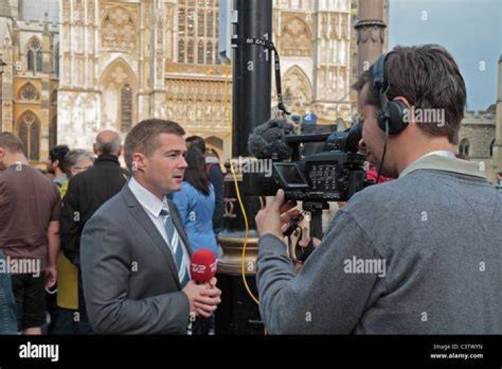 Abbey is a television presenter