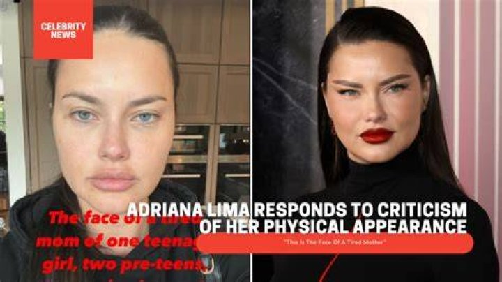 Adriana lima after birth