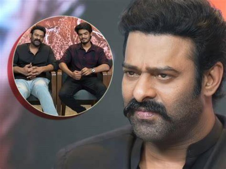 Akash Puri with Prabhas