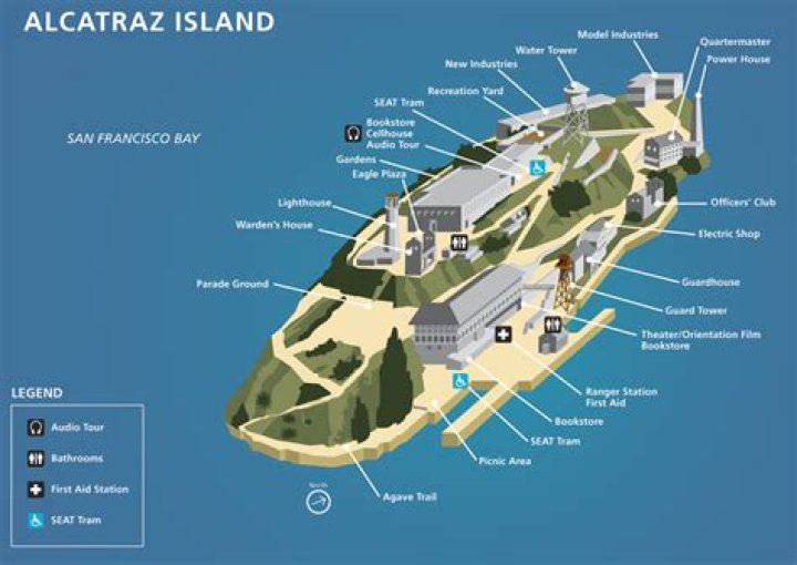 Alcatraz Map