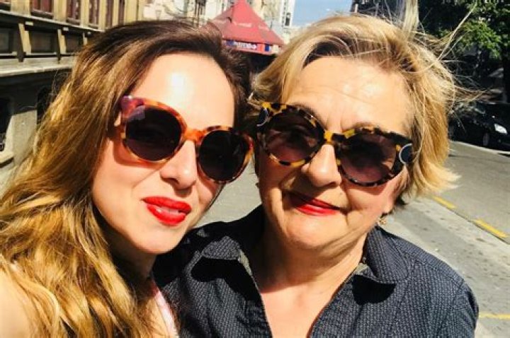 Ana Walshe with her mother