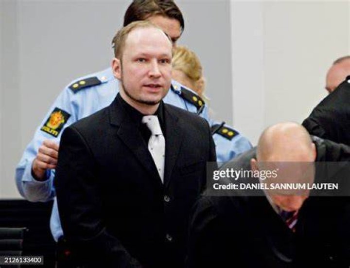 Anders Behring Breivik In Court