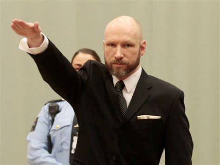 Anders Behring Breivik Nazi Salute