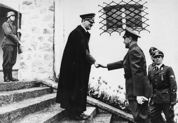 Ante Pavelic Meets Adolf Hitler