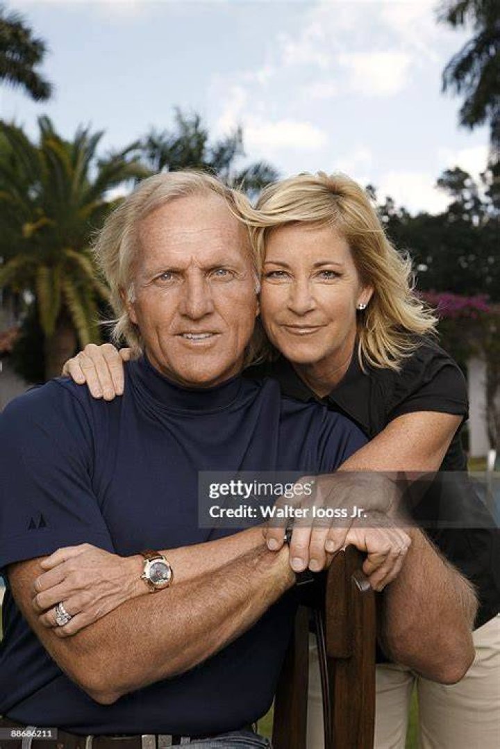 Are Chris Evert and Greg Norman still married?