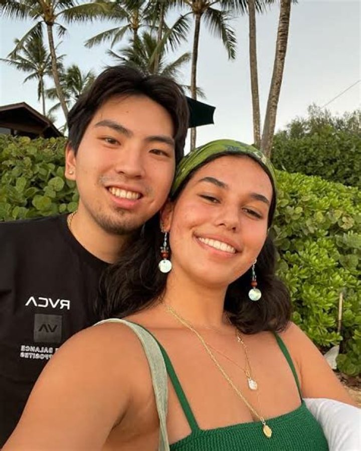 Ava Jules with her boyfriend