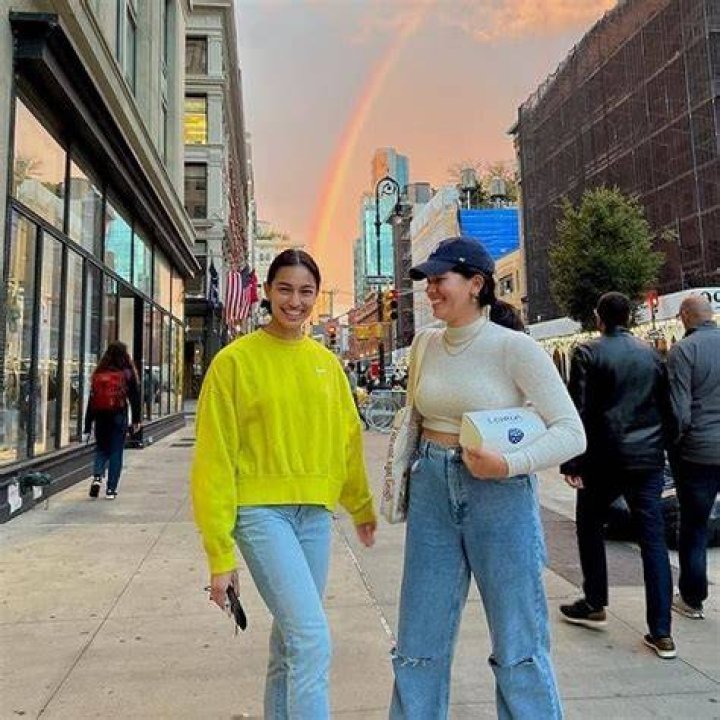 Ava Jules with her sister