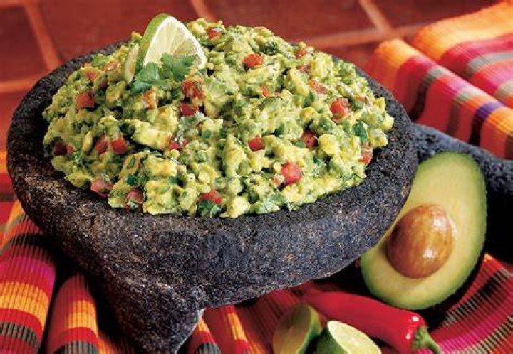 Avocados Guacamole Dish
