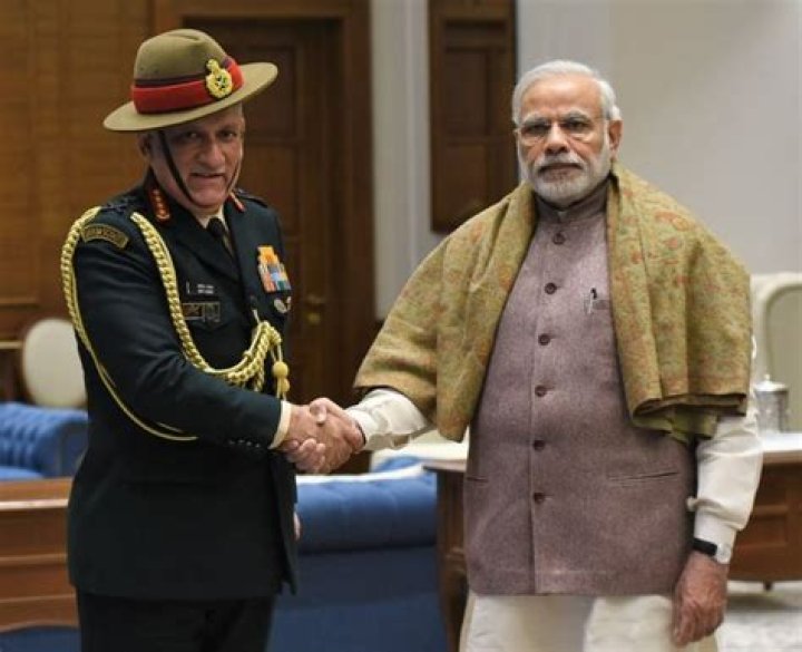 Bipin Rawat PM Narendra Modi
