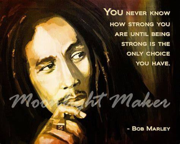 Bob Marley On Strength