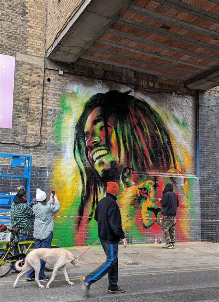 Bob Marley Quotes Mural