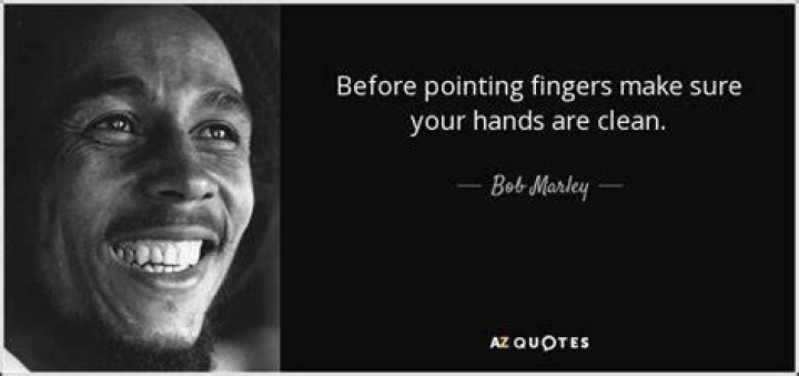 Bob Marley Quotes Pointing