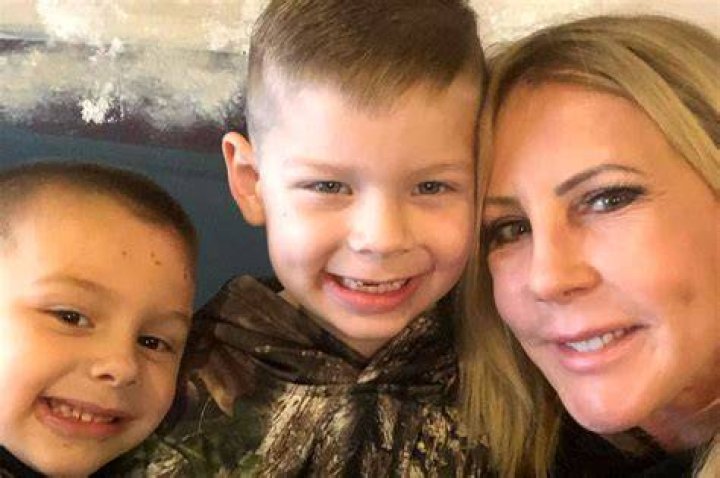 Briana with her sons Troy William Culberson, Owen Culberson, and Hank Culberson