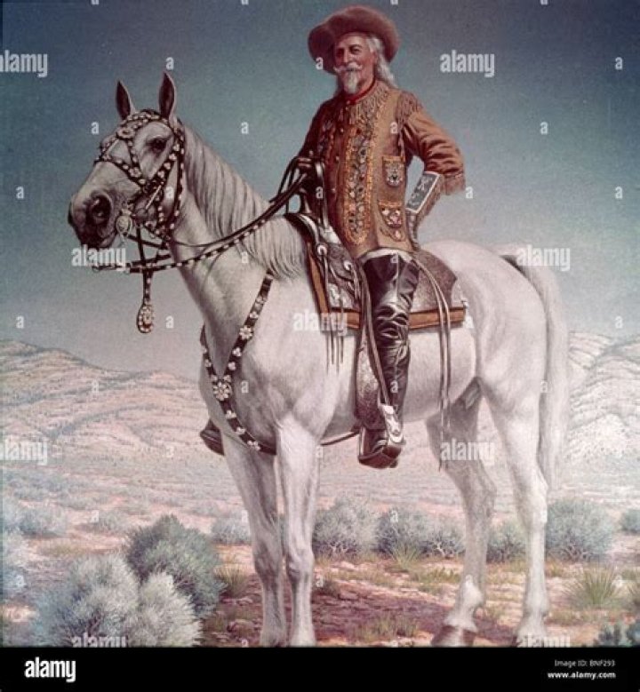 Buffalo Bill On Horseback