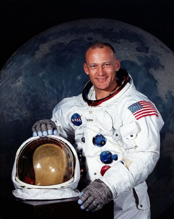 Buzz Aldrin On The Moon