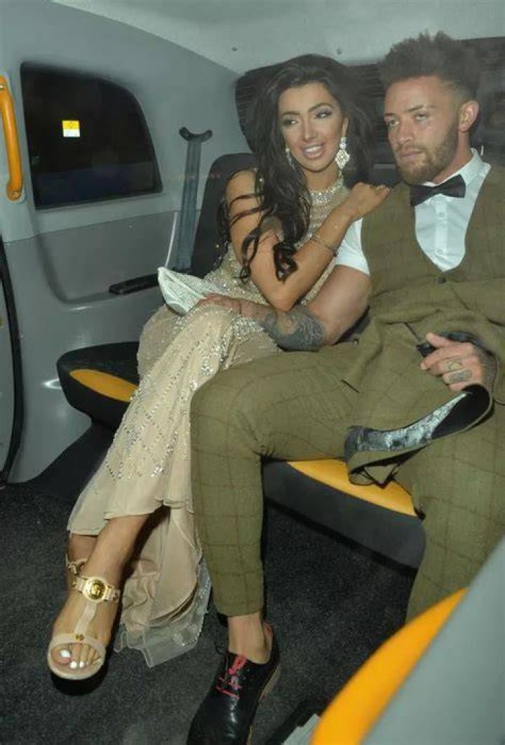 Chloe Khan with Ashley Cain