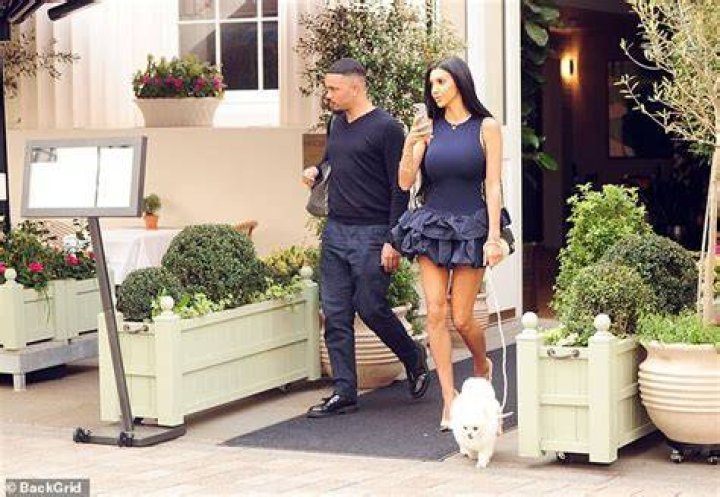 Chloe Khan with her pet