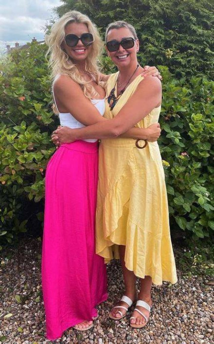 Christine Martin with her mom Marina after recovering