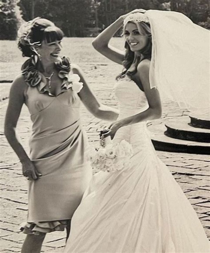 Christine Martin with her mother Marina