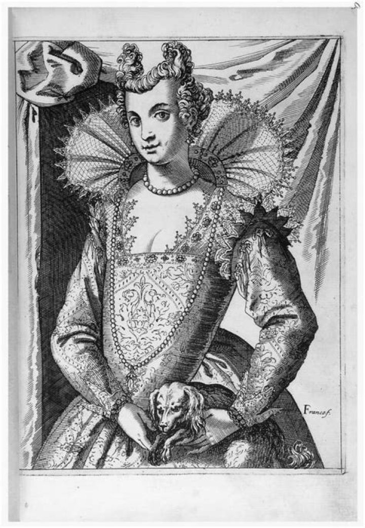 Courtesan With Puppy