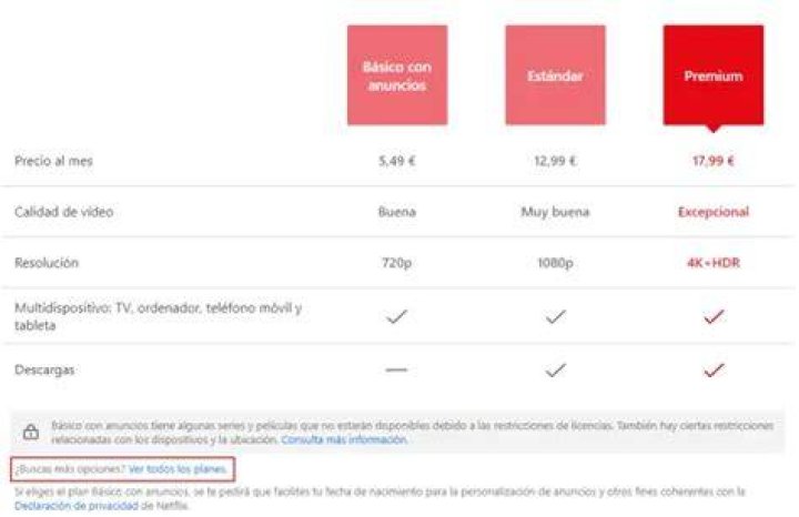 ¿Cuánto cuesta una cuenta básica de Netflix? – Celebrity.fm