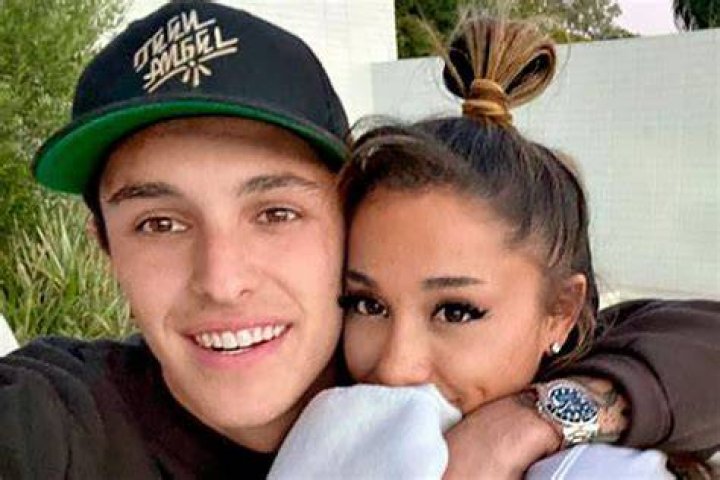 Dalton Gomez and Ariana Grande wedding picture
