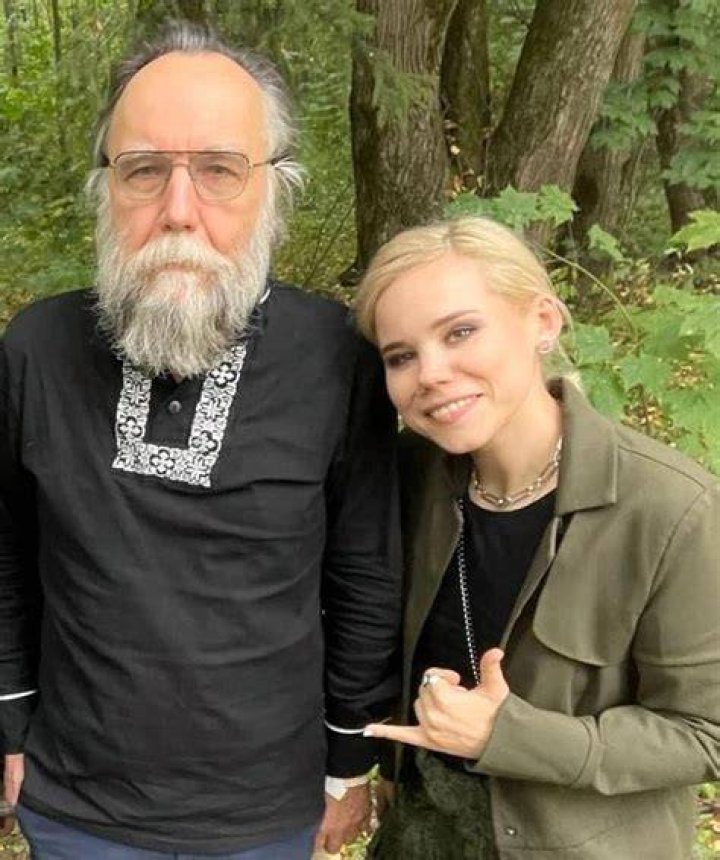 Darya Dugina with her father