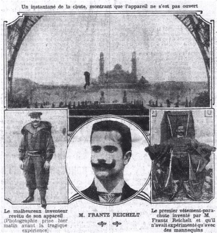 Death Of Franz Reichelt