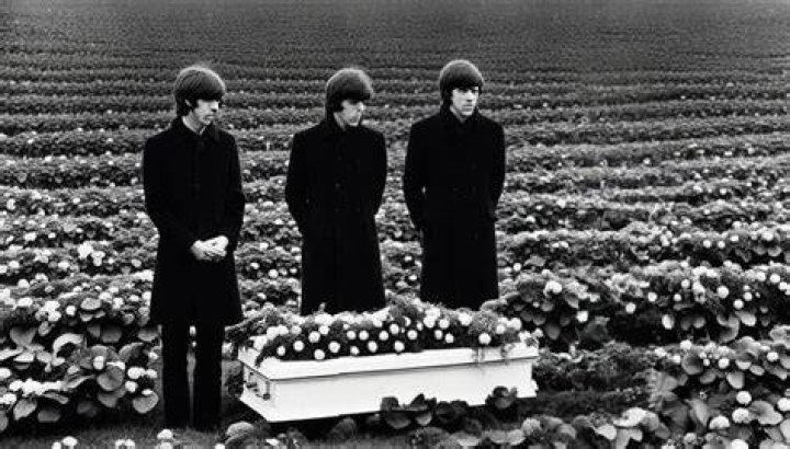 Did the Beatles attend John Lennon’s funeral?