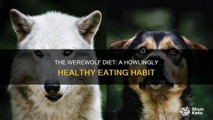 Do werewolves eat human food?