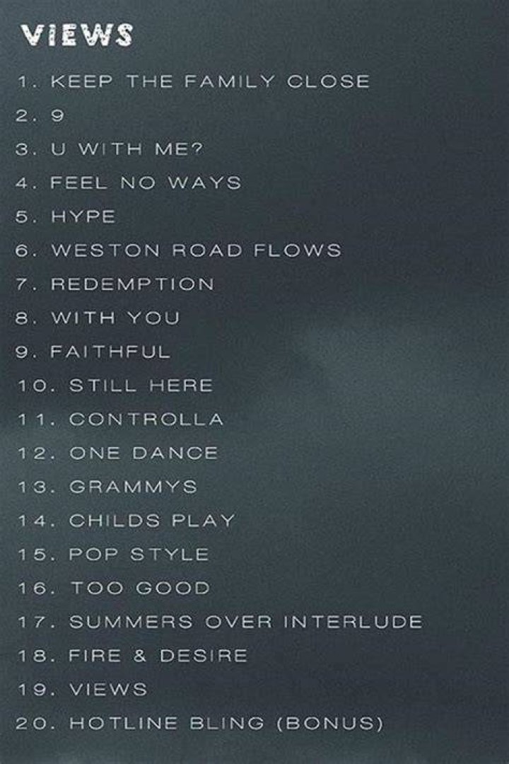 Drake Reveals 