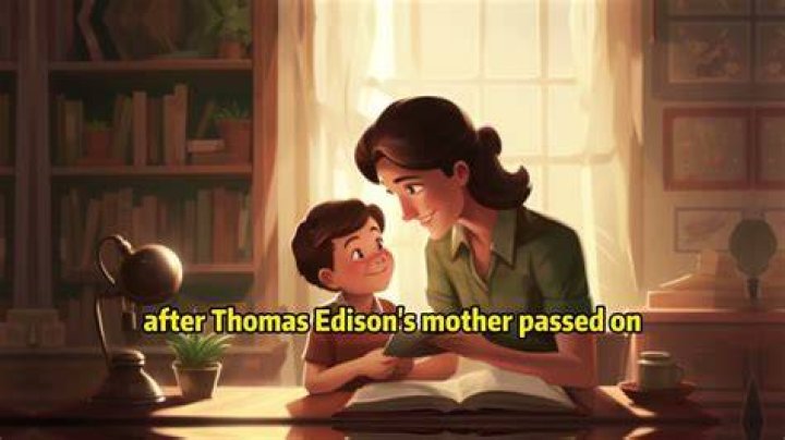 Edison Park with his mother