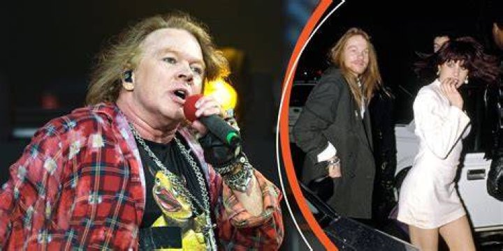 Erin Everly with her ex-spouse Axl Rose