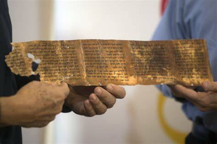 Examining The Dead Sea Scroll Fragment