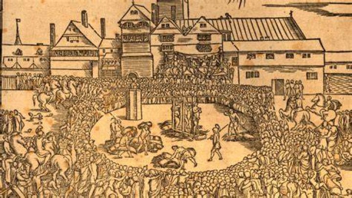 Execution Of Anne Askew