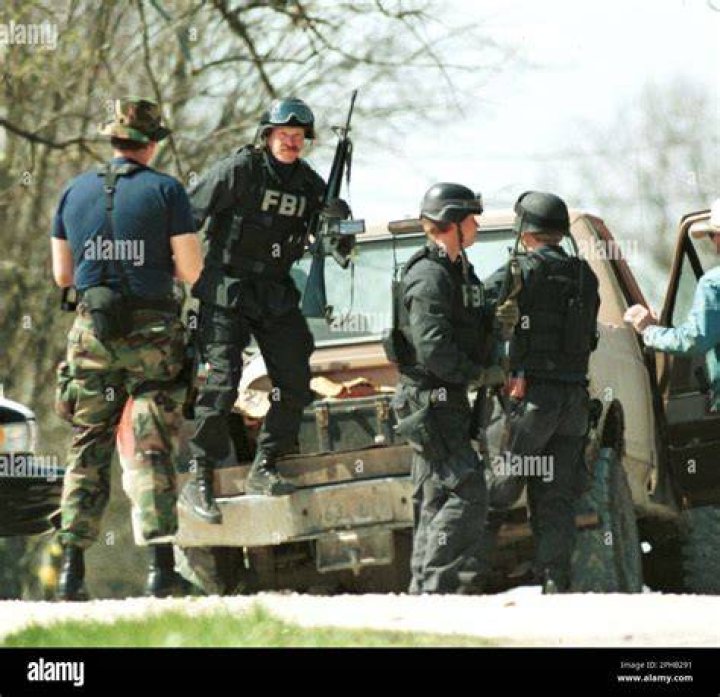 FBI Agents During The Waco Siege