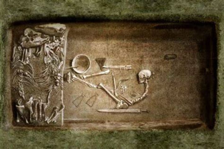 Female Viking Grave