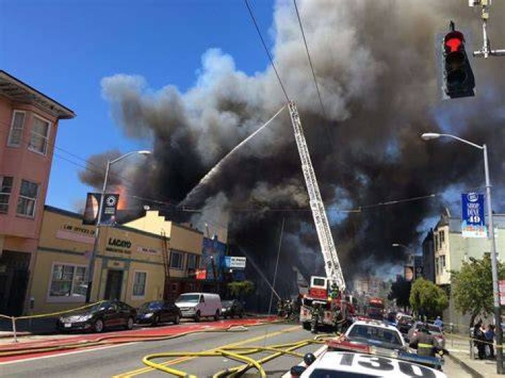Fire In The Mission District