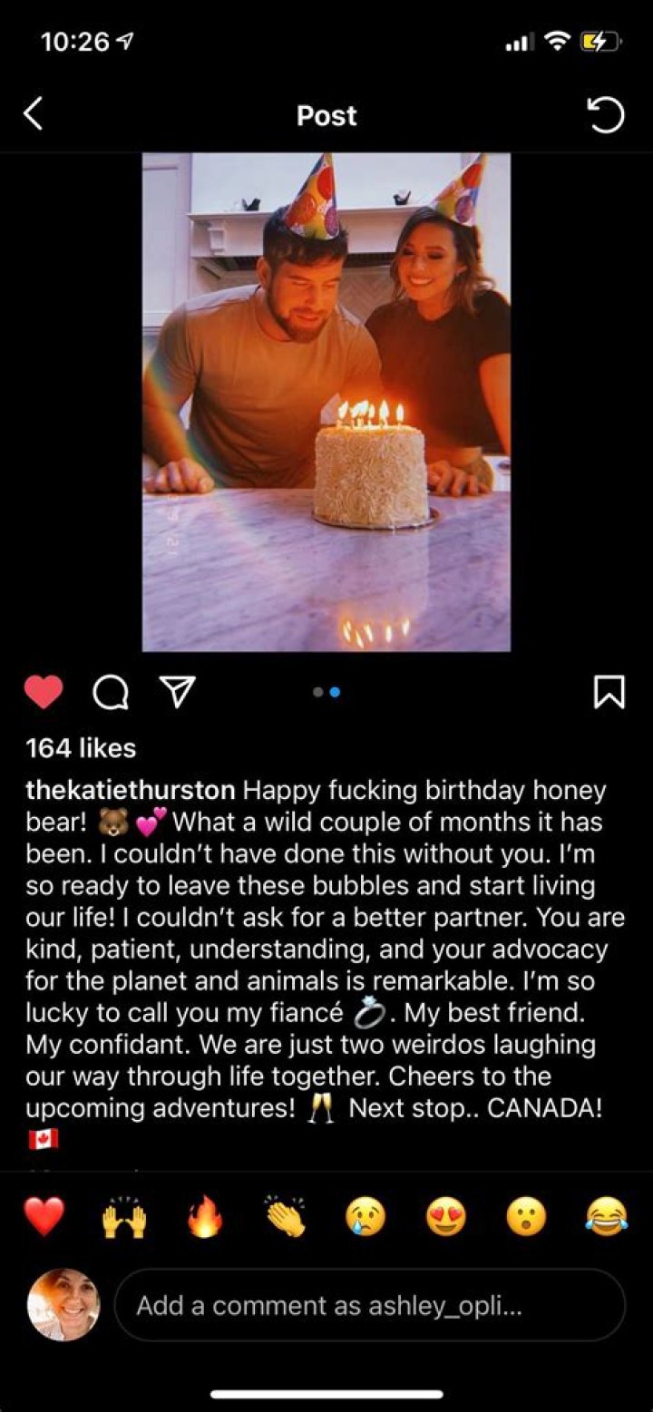 First IG post of Ash Kash