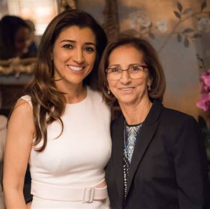 Flosi with her mother Aparecida Schunk