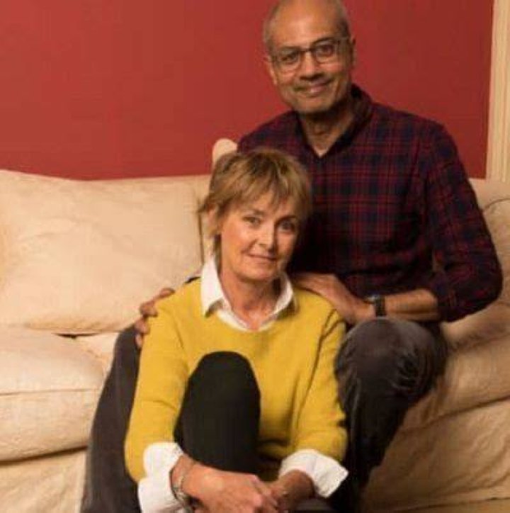 Frances Robathan husband George Alagiah
