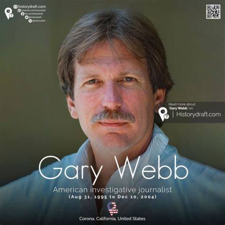 Gary Webb Speaks At A Congressional Conference