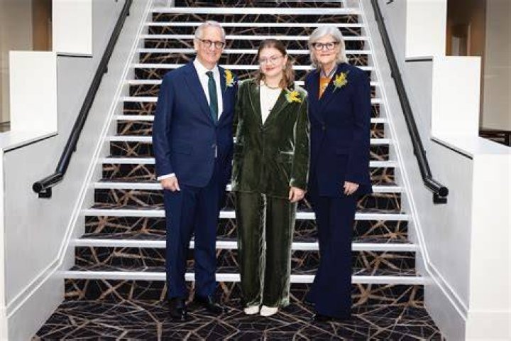 General Sam with his daughter Madeline