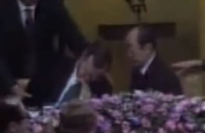George H.W. Bush Vomiting