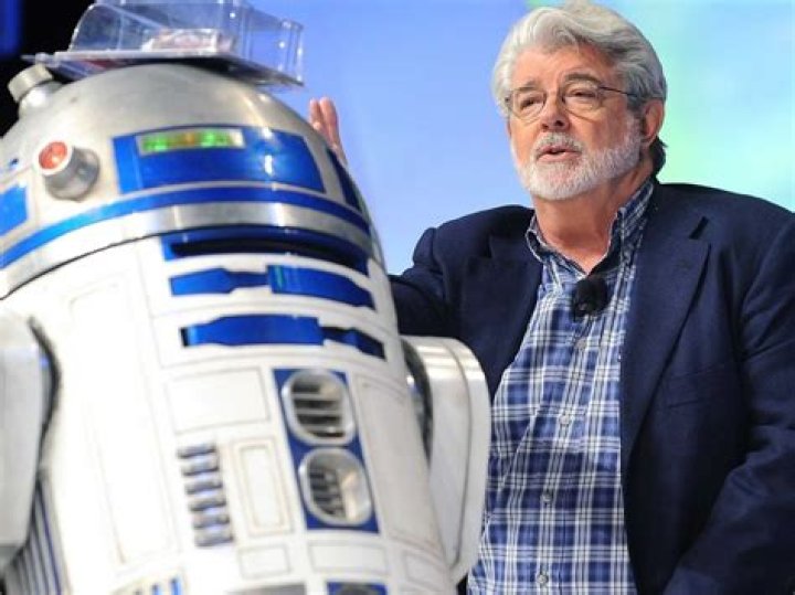 George Lucas With R2D2