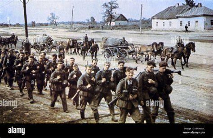 German Troops In Russia