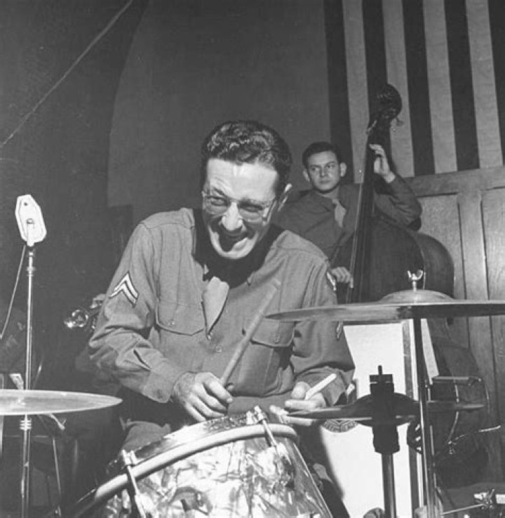 Glenn Miller Playing The Drums
