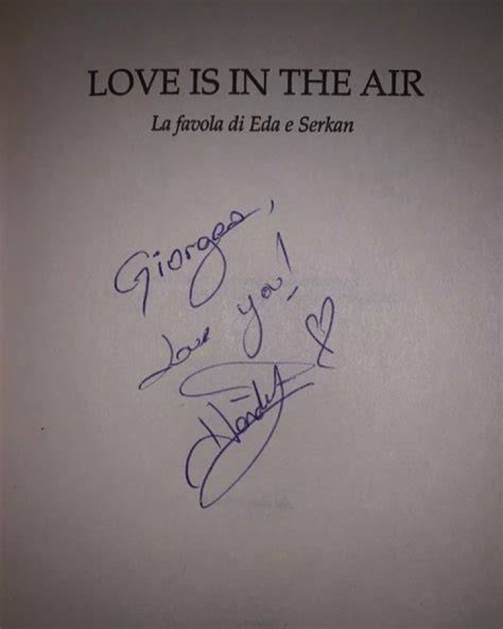 Hande Er&ccedil;el signature