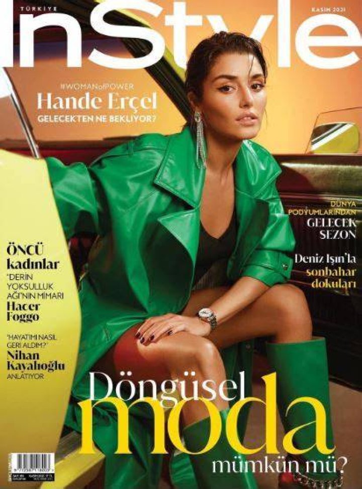 Hande featured on various magazines