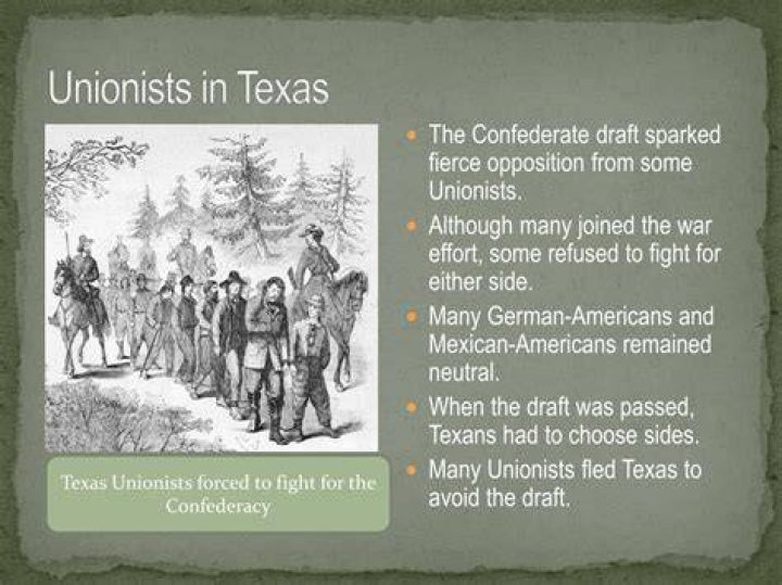 Hanged Unionists In Texas